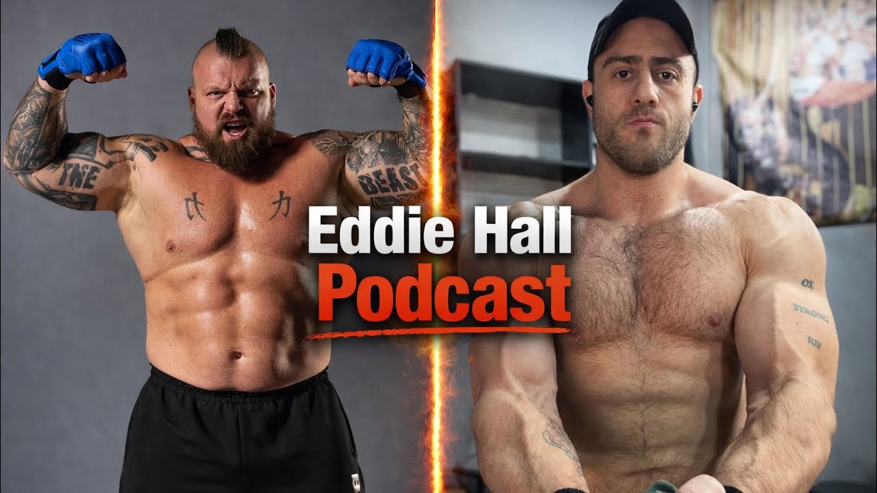 Biohacking Podcast🎙️#52| Eddie Hall🌝+Bonus Q/A #fitness #training #health #deadlift 