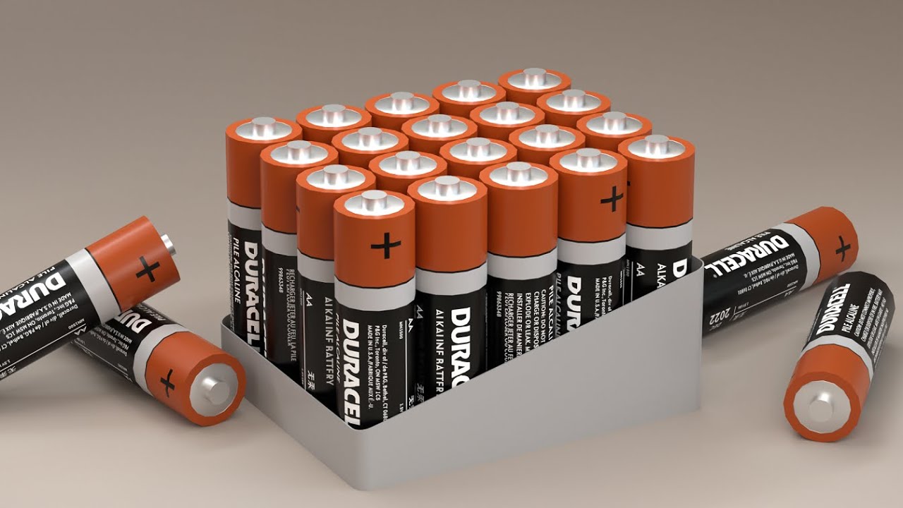 Modeling Battery with UV Unwrapping | Blender