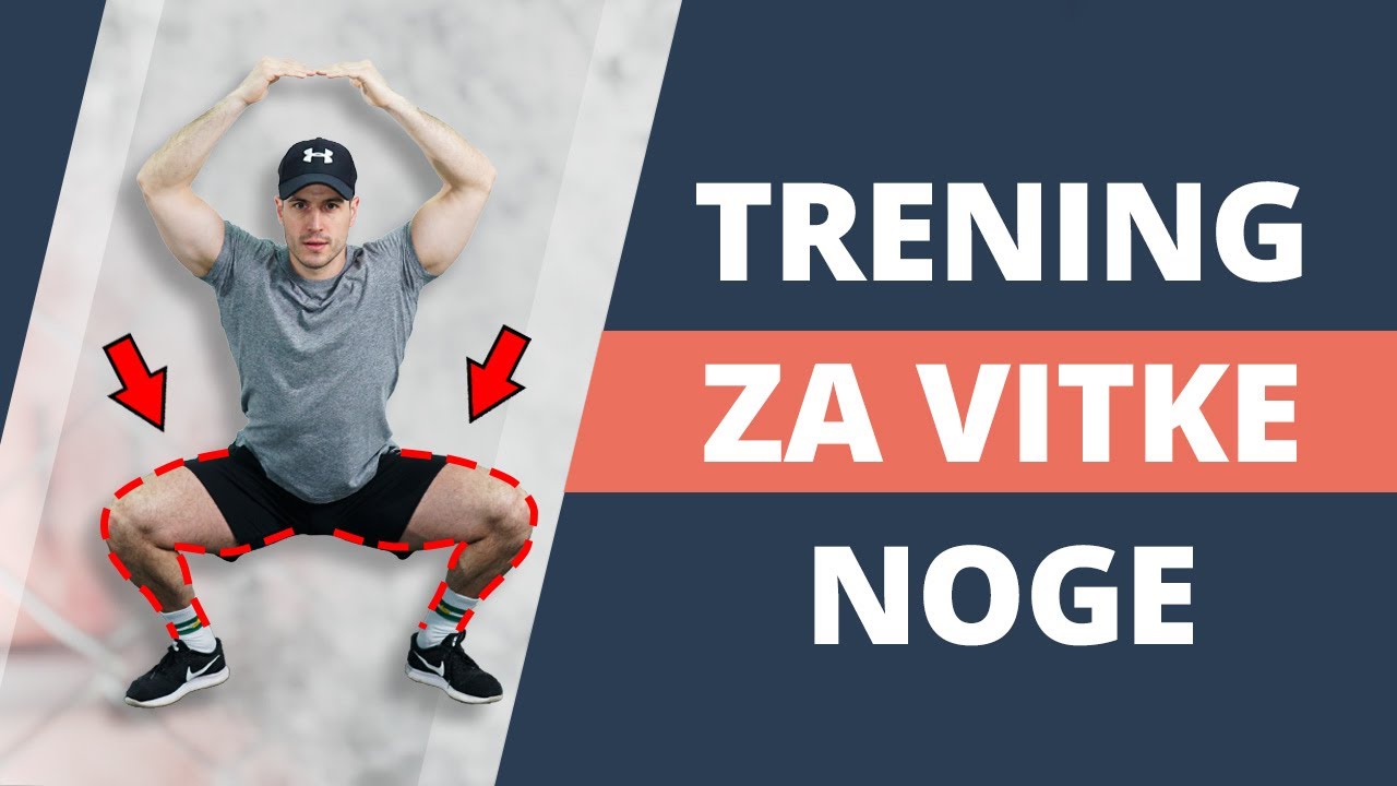 20-minutni trening za vitke noge (5 najučinkovitijih vježbi)