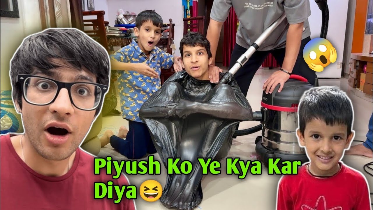 Piyush Ko Ye Kya Kar Diya😆//Sourav joshi vlogs