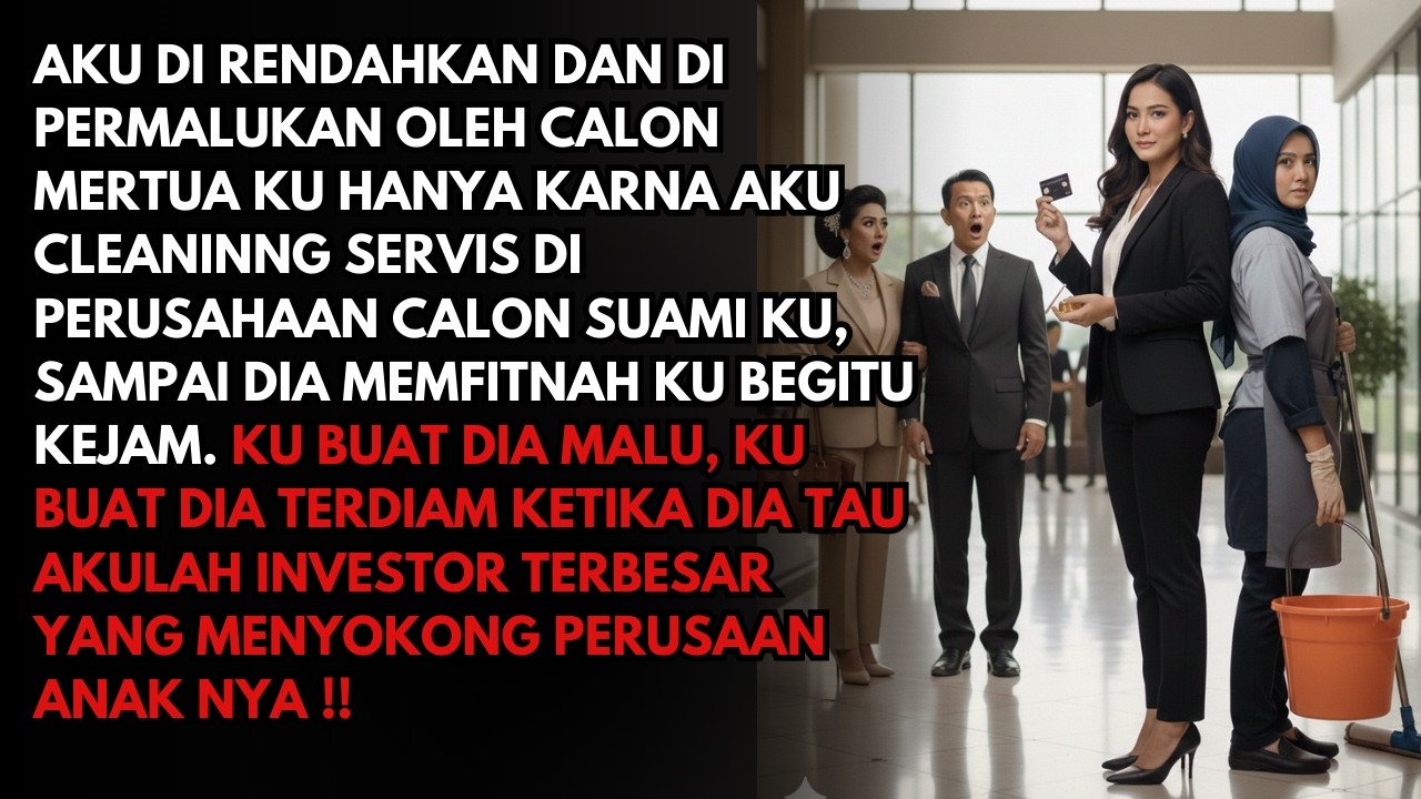DI RENDAHKAN CALON MERTUA KU HANYA KARNA AKU CLEANINNG SERVIS. DIA TIDAK TAU AKULAH INVESTOR TER...