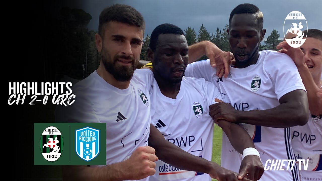Chieti-United Riccione 2-0: gli highlights della partita