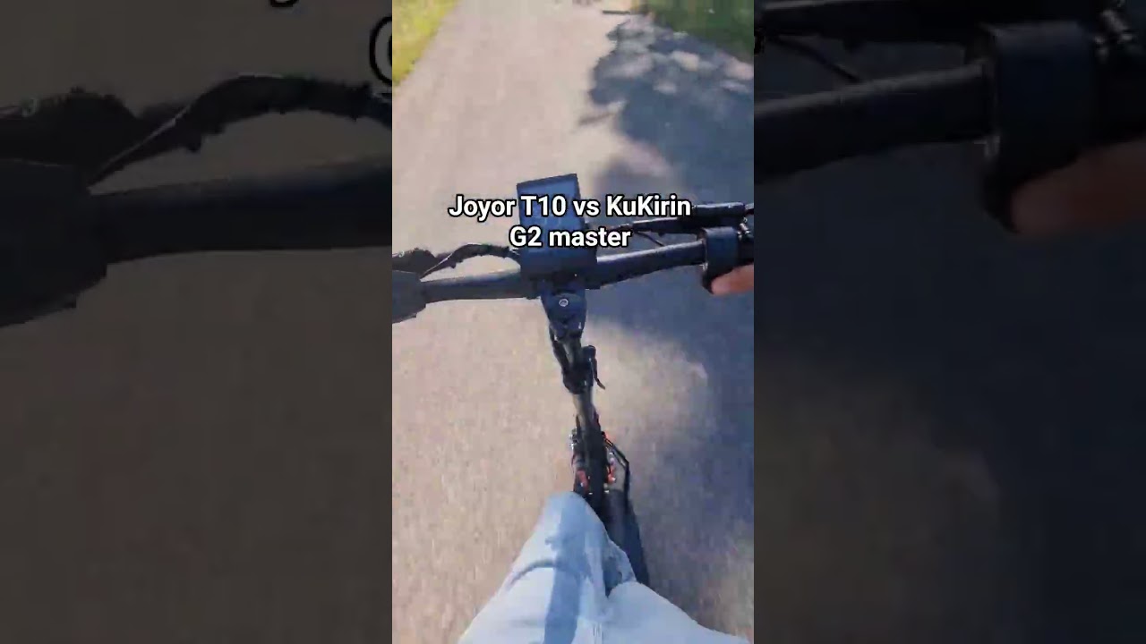 Joyor T10 vs KuKirin G2 Master #kukirin #joyor #escooter