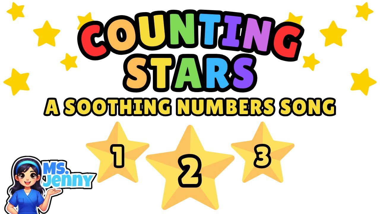 Educational Music Video - Counting Stars - Educational Videos for Kids -Lullaby - Fun Learning