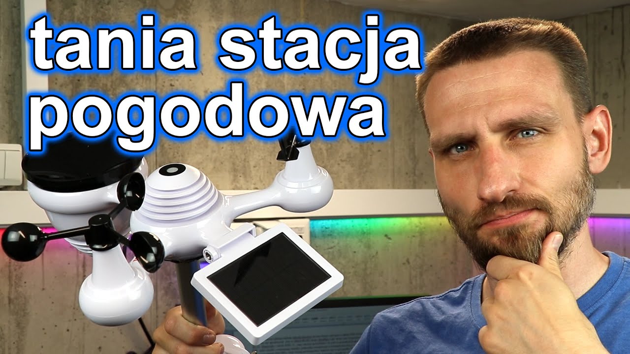 Obserwacja warunków atmosferycznych - stacja pogodowa Vevor 7 w 1