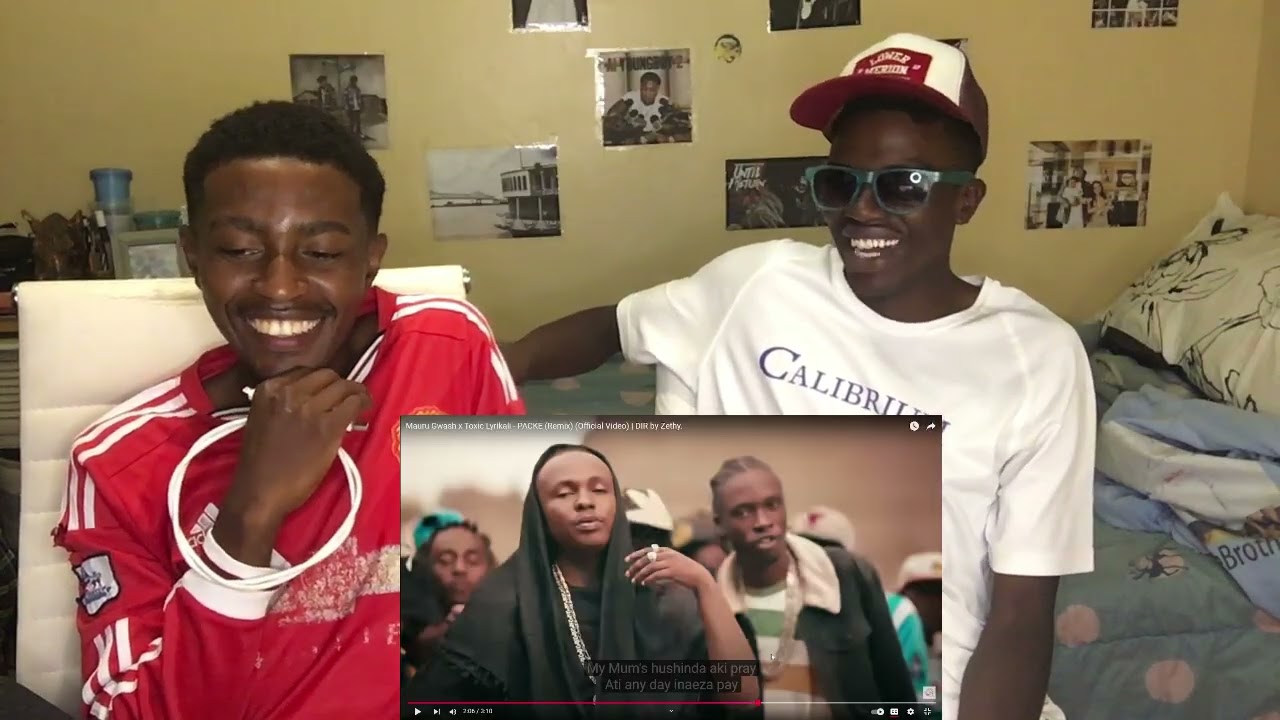 Mauru Gwash x Toxic Lyrikali - PACKE (Remix) (REACTION VIDEO)