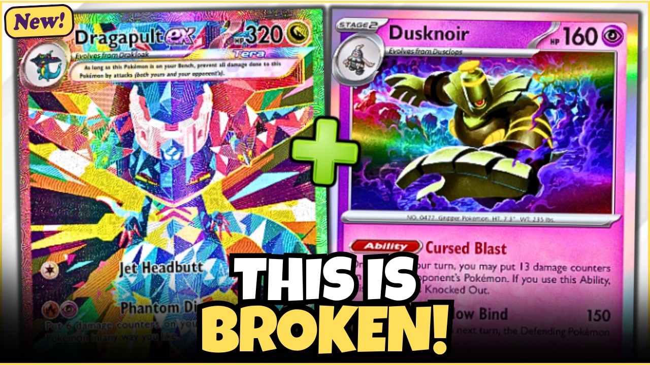 UNSTOPPABLE Dragapult ex + Dusknoir Is DOMINATING Ranked! 🏆 | Pokemon TCG Live