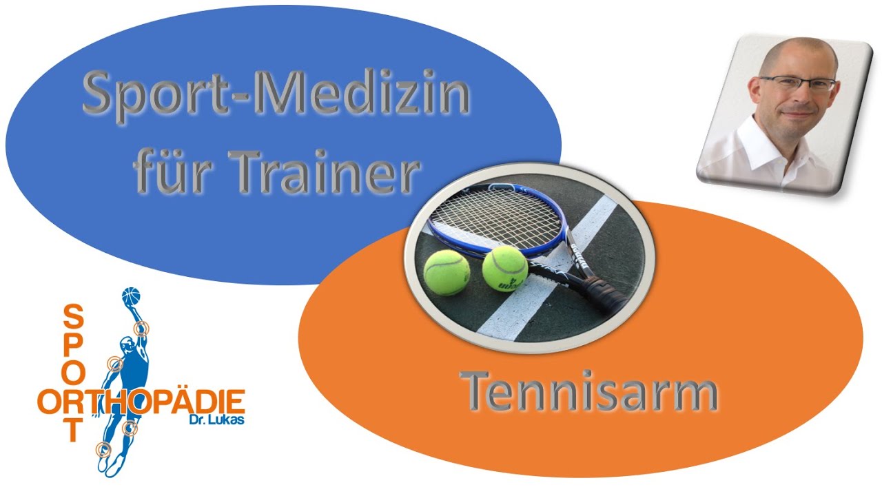 Tennisarm, vornehm Epicondylitis humeri radialis - Sportmedizin für Trainer