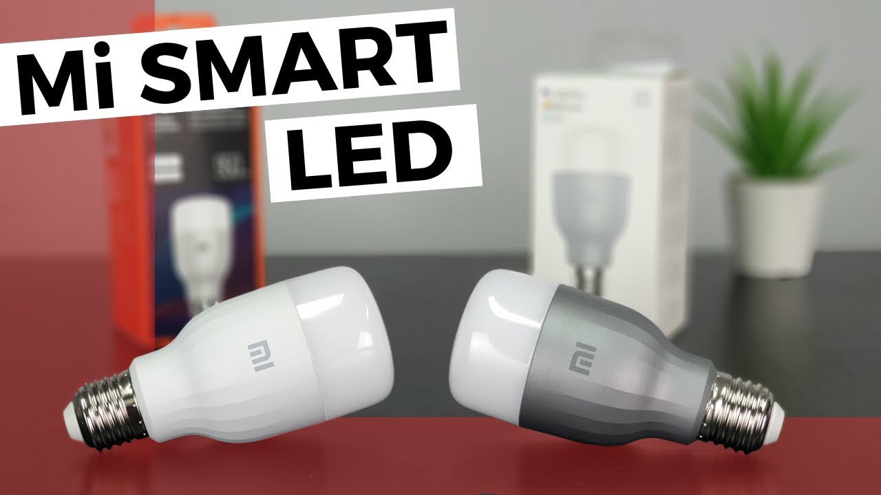 🔴 Bombilla Inteligente XIAOMI Mi LED Smart con Alexa y Google Home
