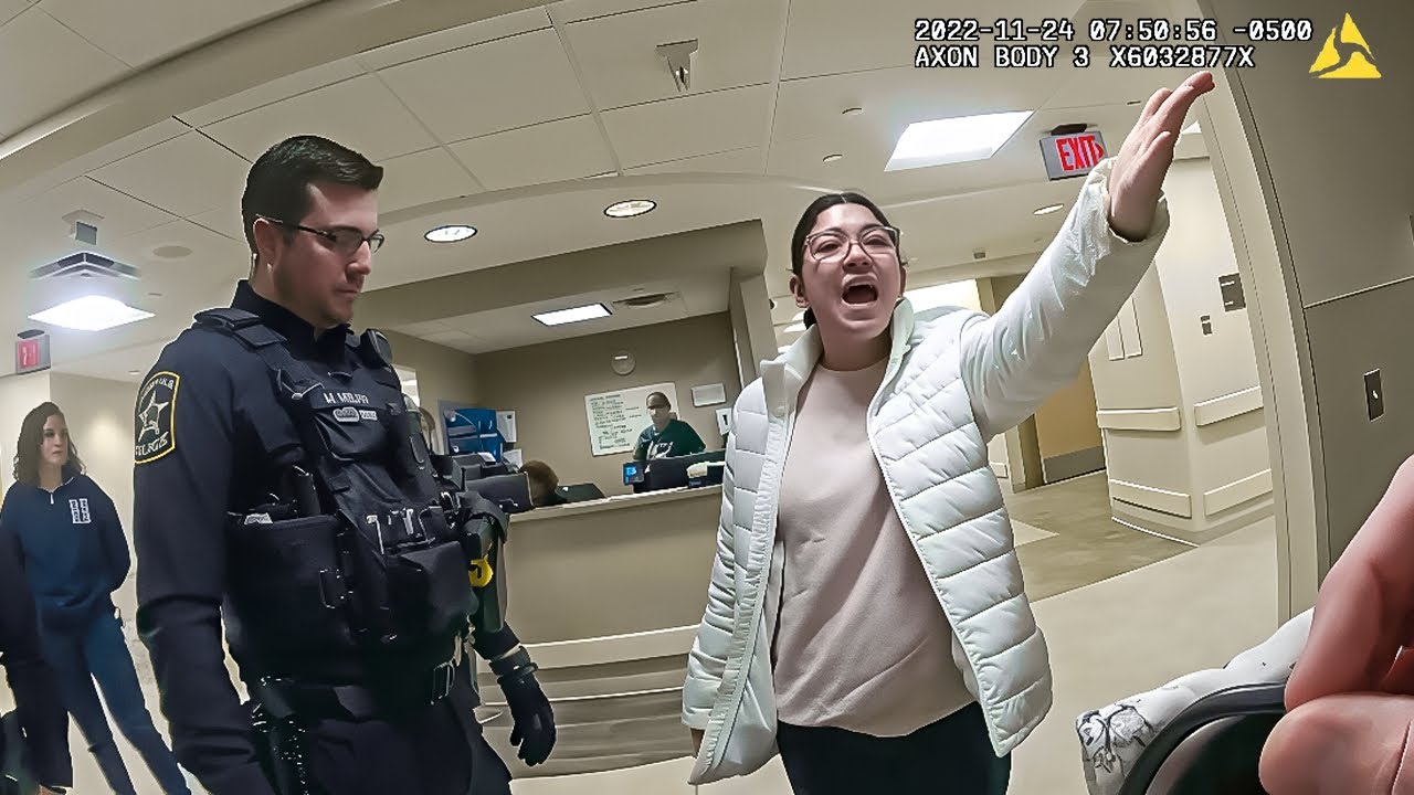 Teen Mom Clashes With Police After Refusing to Leave Hospital