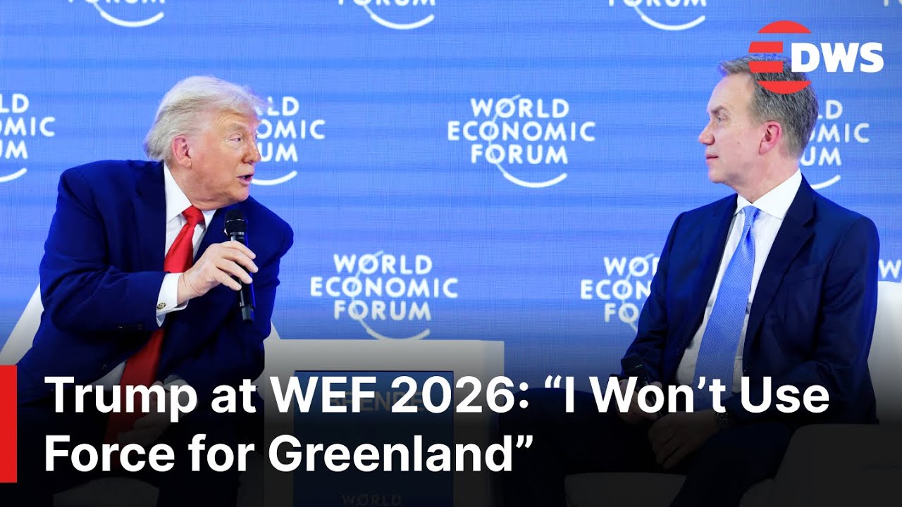 FULL WEF EVENT: U.S. President Trump Discusses Greenland, U.S. Power & International Strategy | AC1E