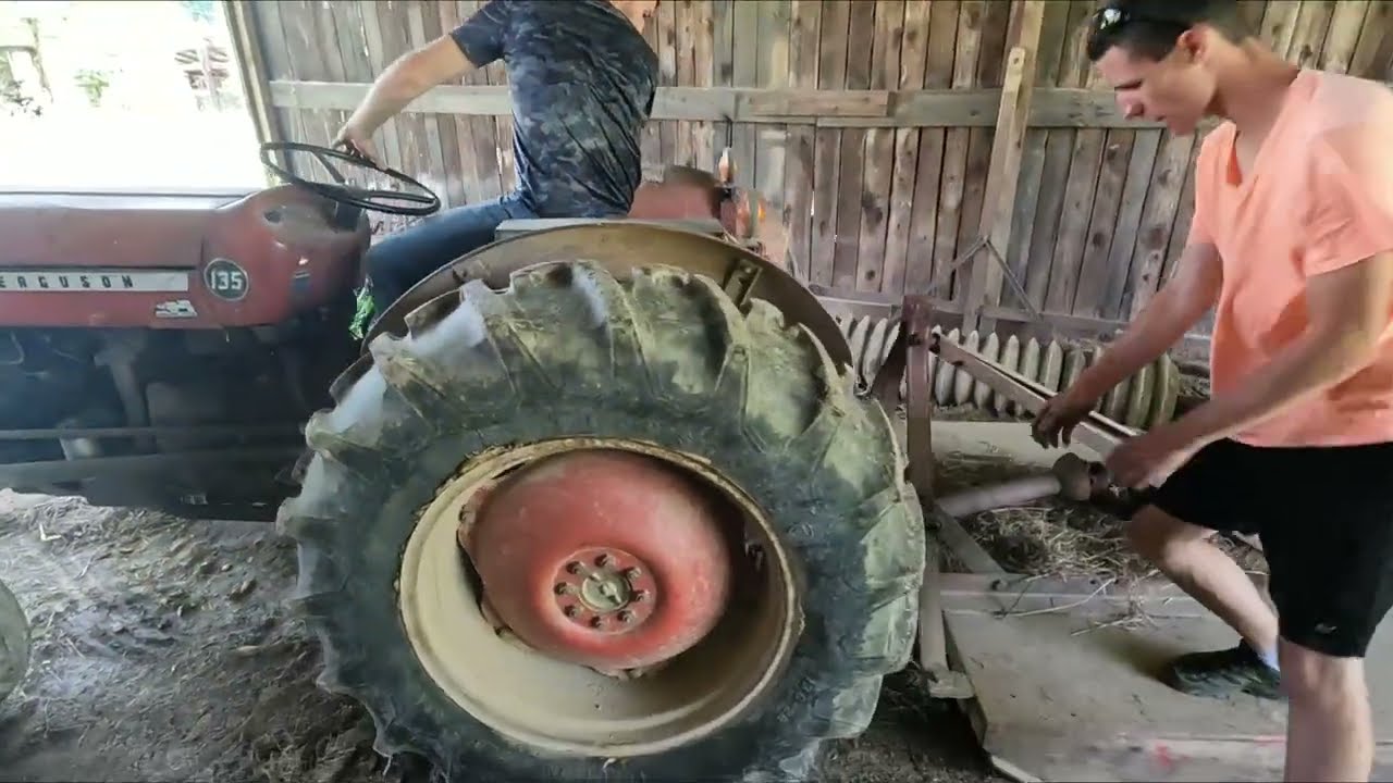 Сельскохозяйственный трактор Massey Ferguson 135 — первый запуск в 2022 году