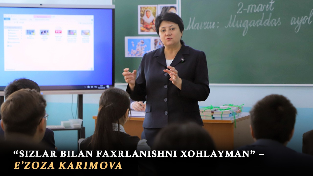 Dars: “Muqaddas ayol”