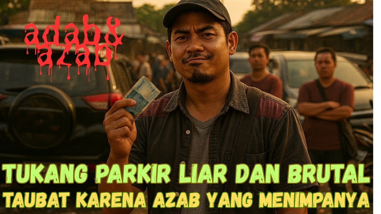 TUKANG PARKIR LIAR WAJIB SADARR SEBELUM MENYESAL !!!  PRIA INI KENA AZABNYA KARENA PARKIR LIARR !!!