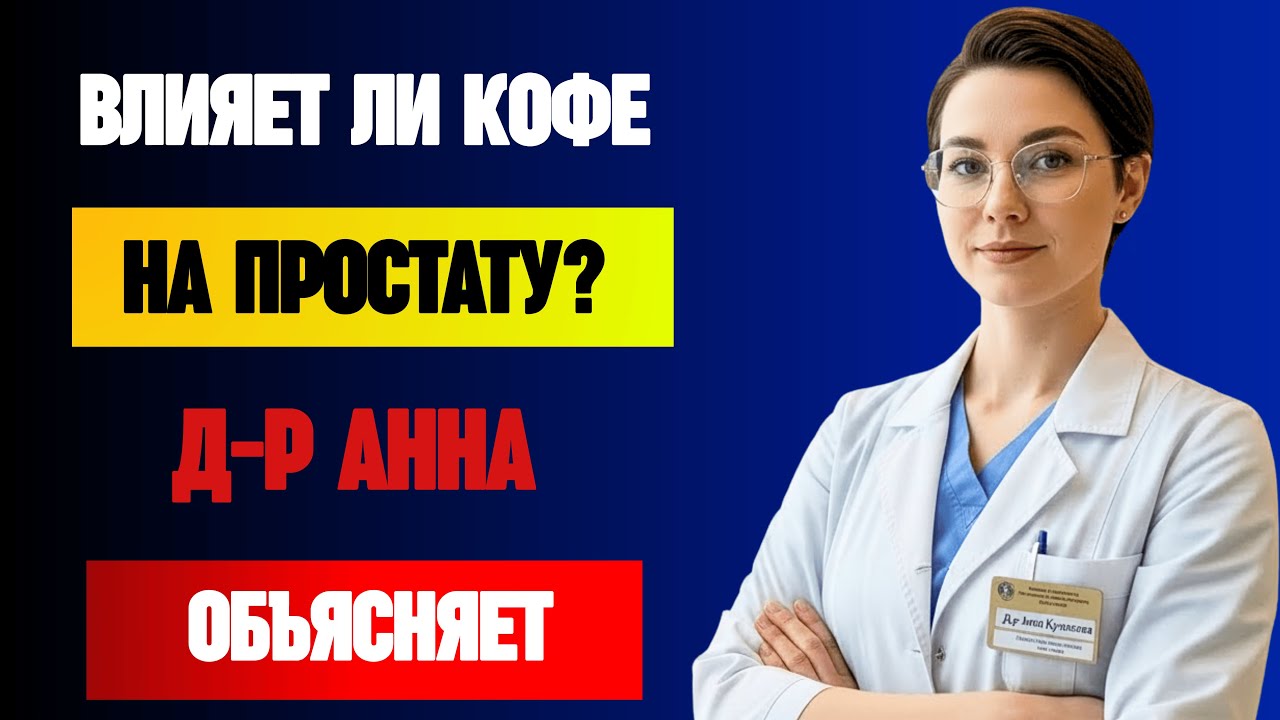 КОФЕ И ПРОСТАТА – ПОЛЬЗА ИЛИ ВРЕД? | Д-р Анна Кузнецова объясняет