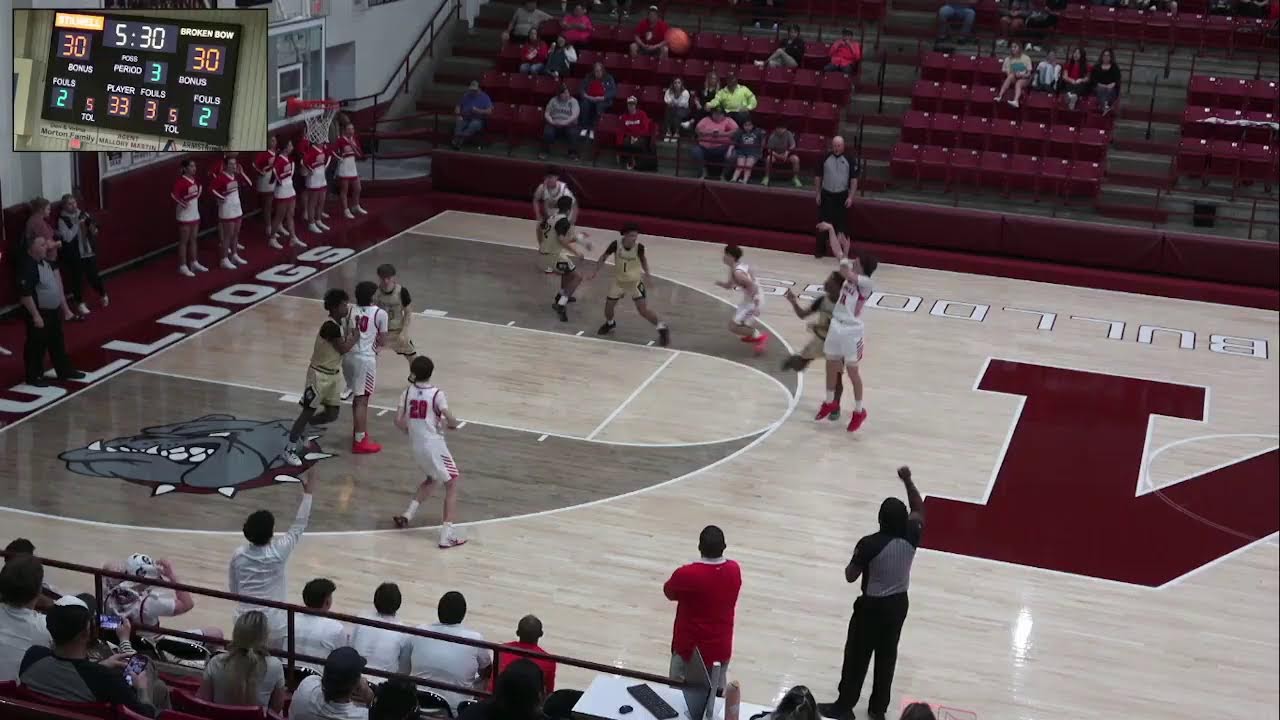 STILWELL INDIANS VS BROKEN BOW SAVAGES REGIONAL CONSOLATION SEMIFINALS @ MULDROW