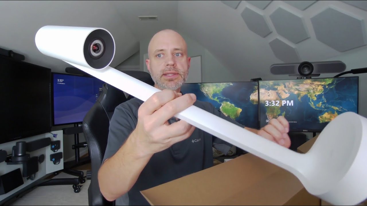 Unboxing Logitech Scribe AI-Powered Whiteboard Camera