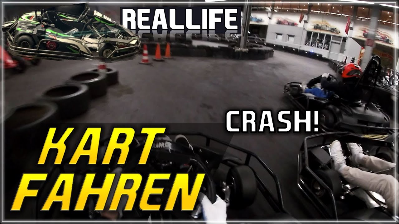 KART FAHREN in reallife #3: CRASH & krasse Überholmanöver | powercar motodrom Mannheim indoor