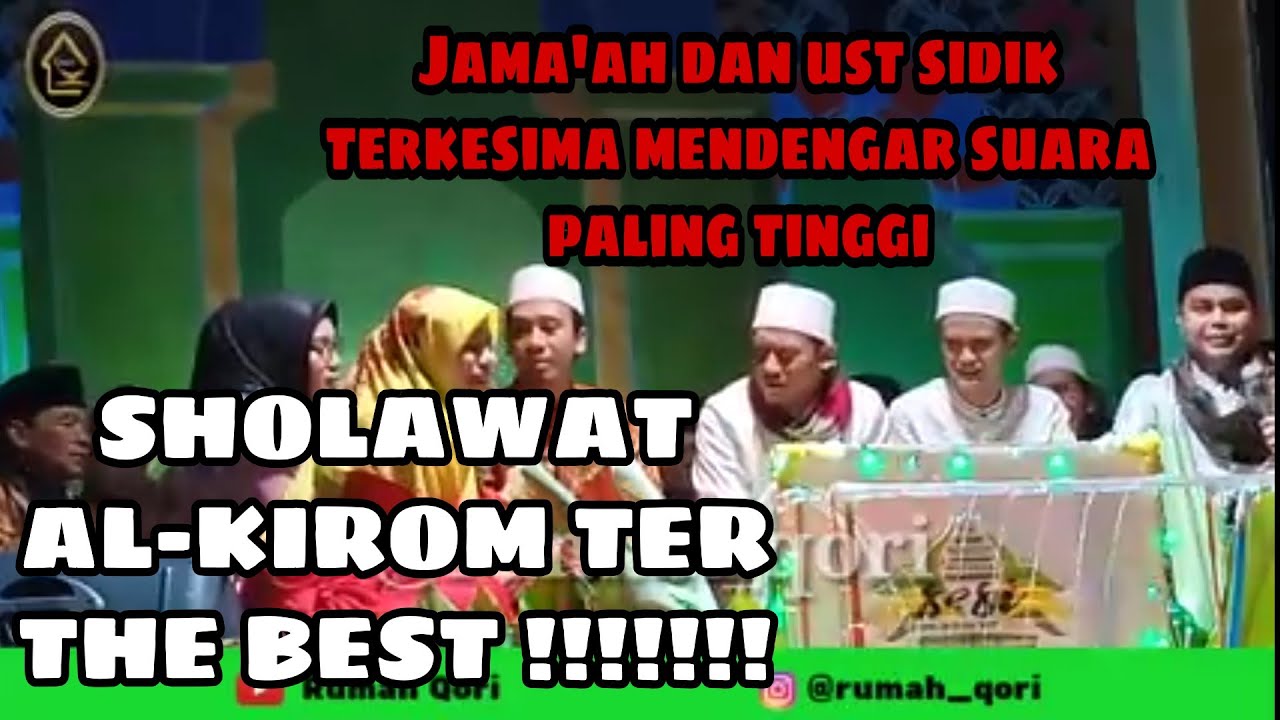 Masya Allah Sholawat al kirom oleh Qori-Qoriah terbaik Indonesia
