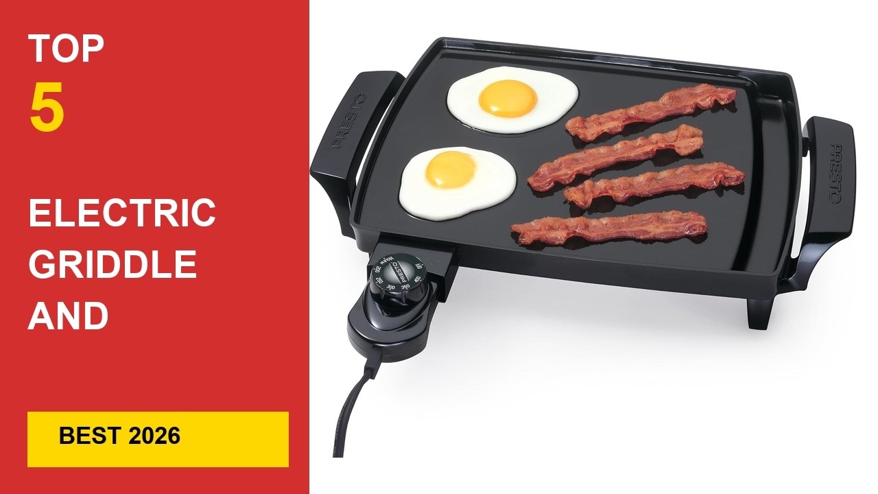 Best Electric Griddle And Skillet Combo in 2026 - Expert Reviews in 2026