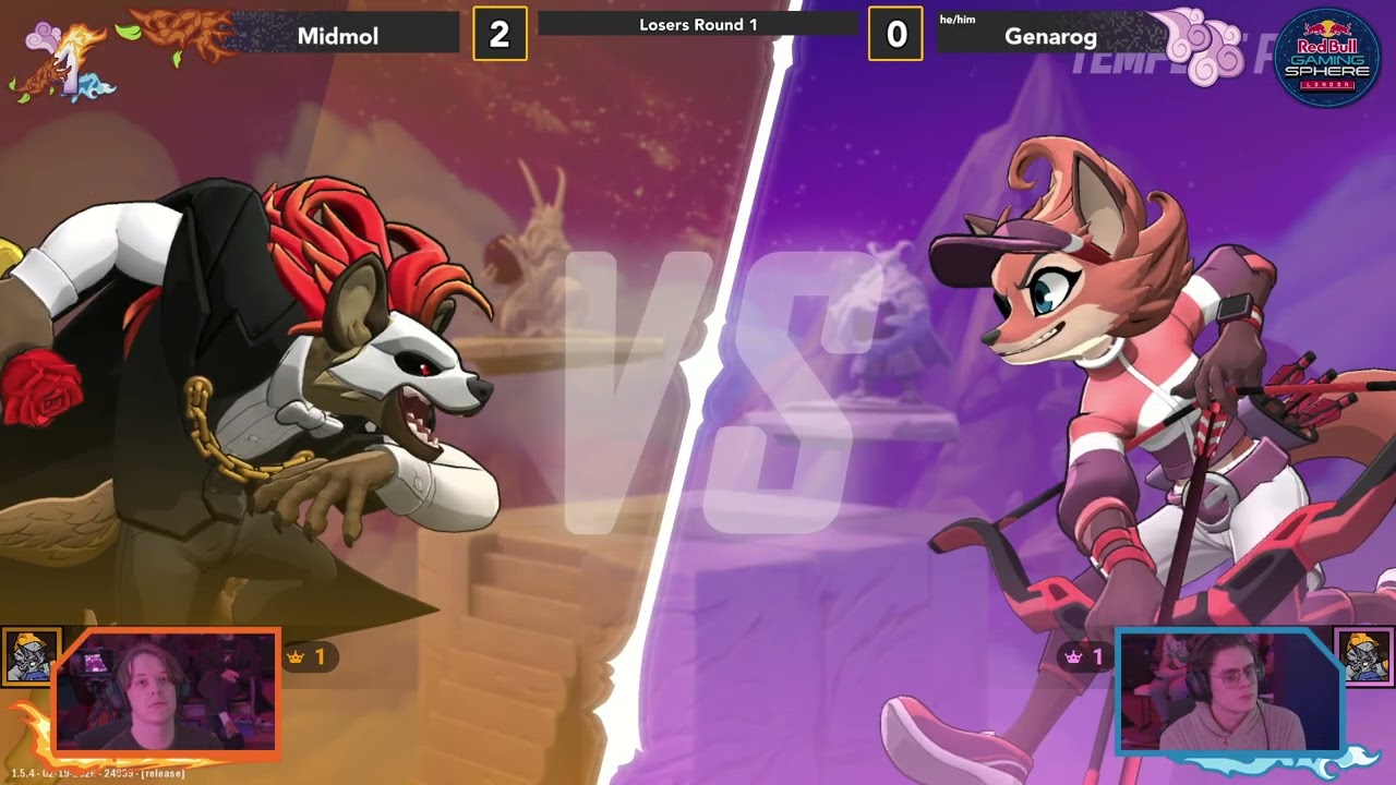 Genarog (Fleet) vs Midmol (Forsburn) - ARRIVAL 4 - Rivals of Aether 2: Losers Top 8