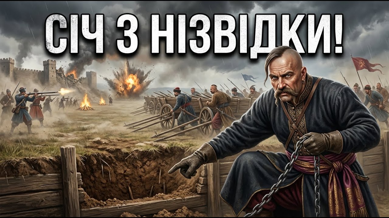 Архітектура незламності: Як козаки будували непереможні фортеці