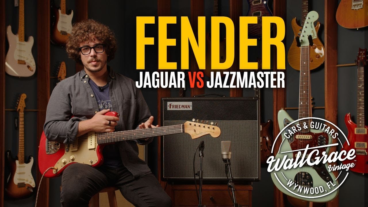 Fender Showdown Jaguar против Jazzmaster: изучаем их историю и фундаментальные различия