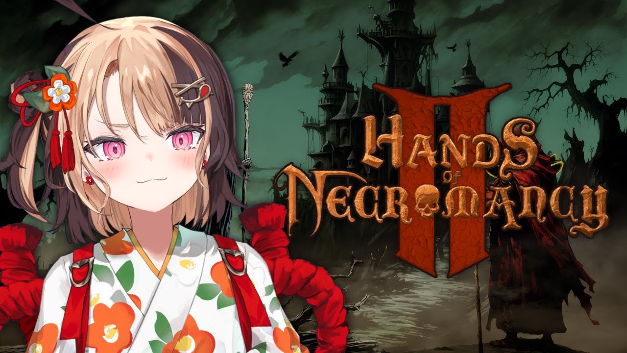 【HANDS OF NECROMANCY 2】explorin this dark fantasy world with my own two paws