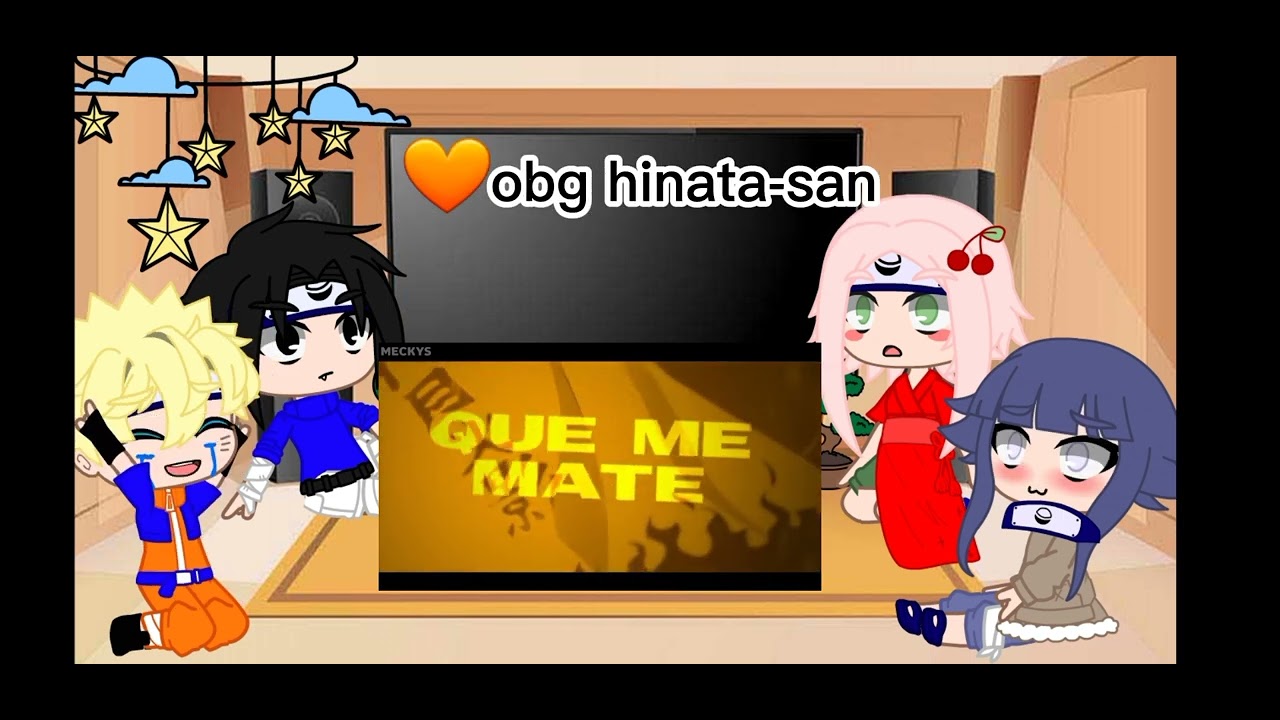 °time 7 +hinata reagindo ao rap do naruto[eu sacrifício minha vida]{GC}°