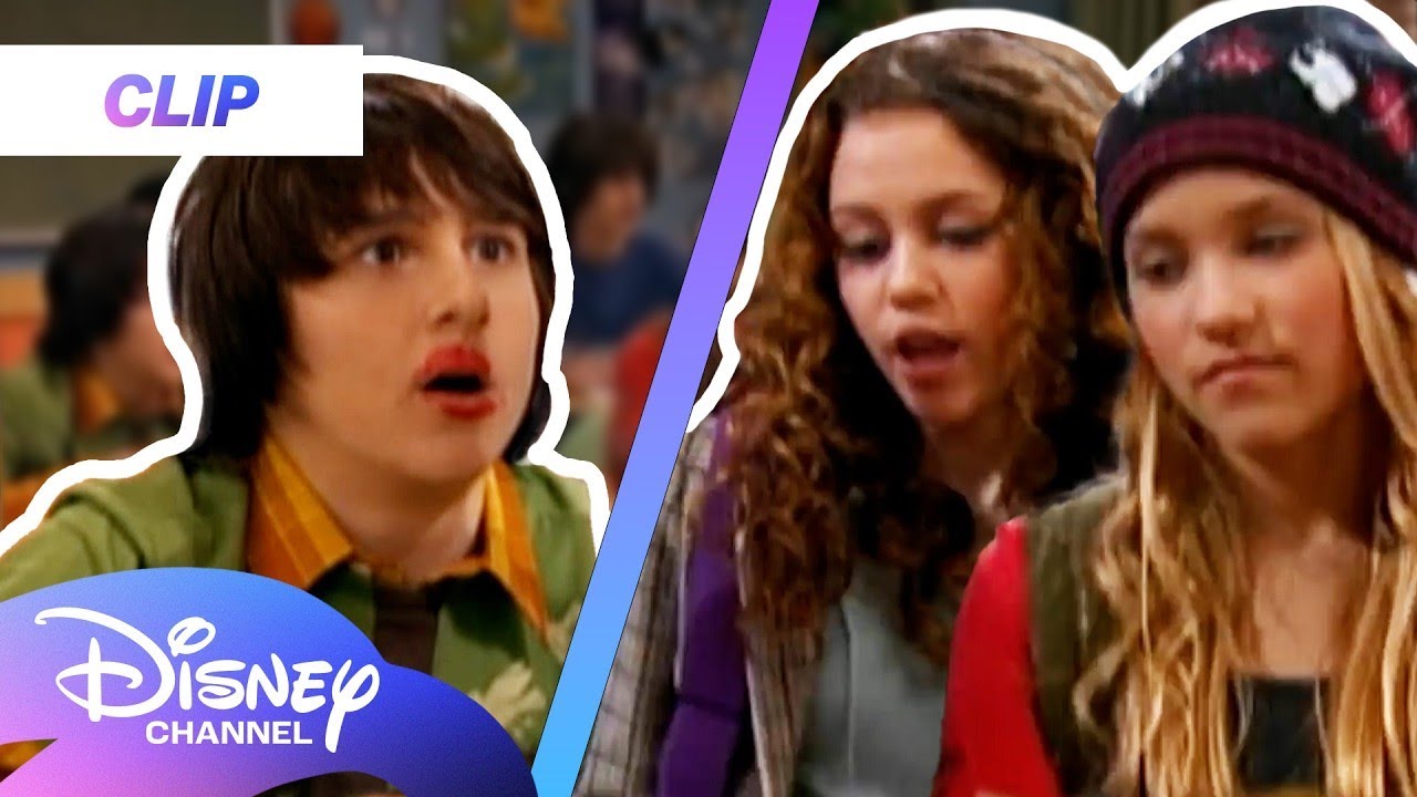 Miley & Lilly Save Oliver From Being Picked On 🥹📚 | Hannah Montana Throwback | @disneychannel