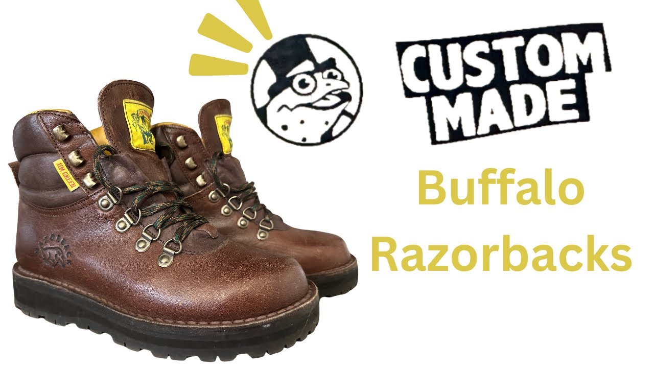 Jim Green Razorback Custom Buffalo Boots