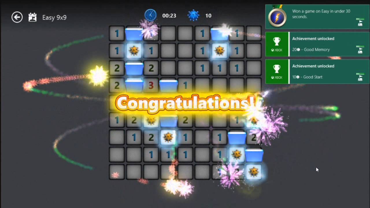 How To Get All Achievements On Microsoft Minesweeper On Windows 8