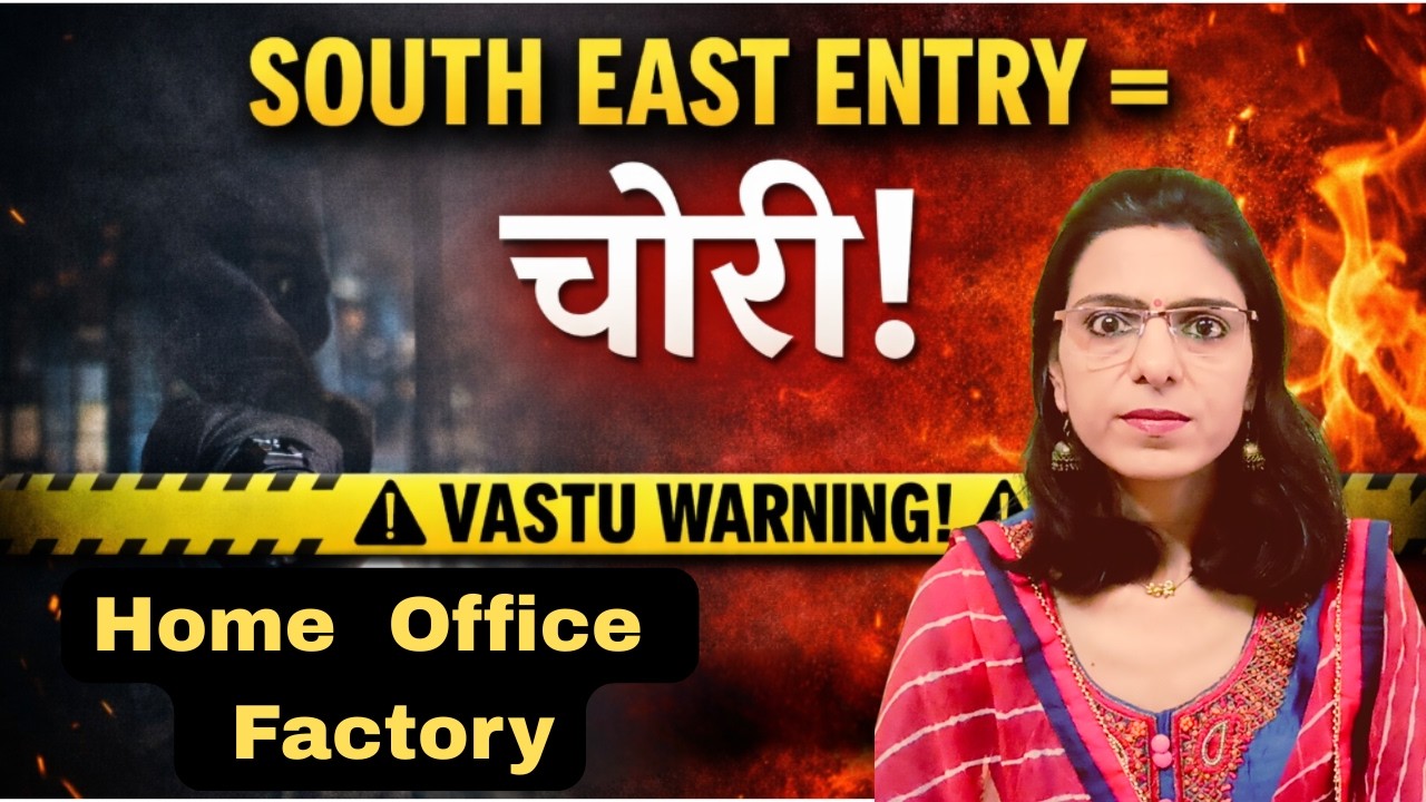 घर, ऑफिस और फैक्ट्री में चोरी रोकने के वास्तु उपाय? Check This Vastu! | South East Direction Warning