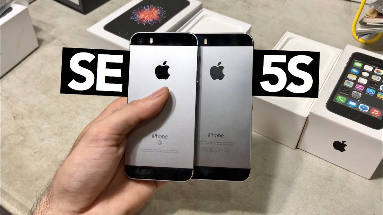 iPhone 5S VS iPhone SE