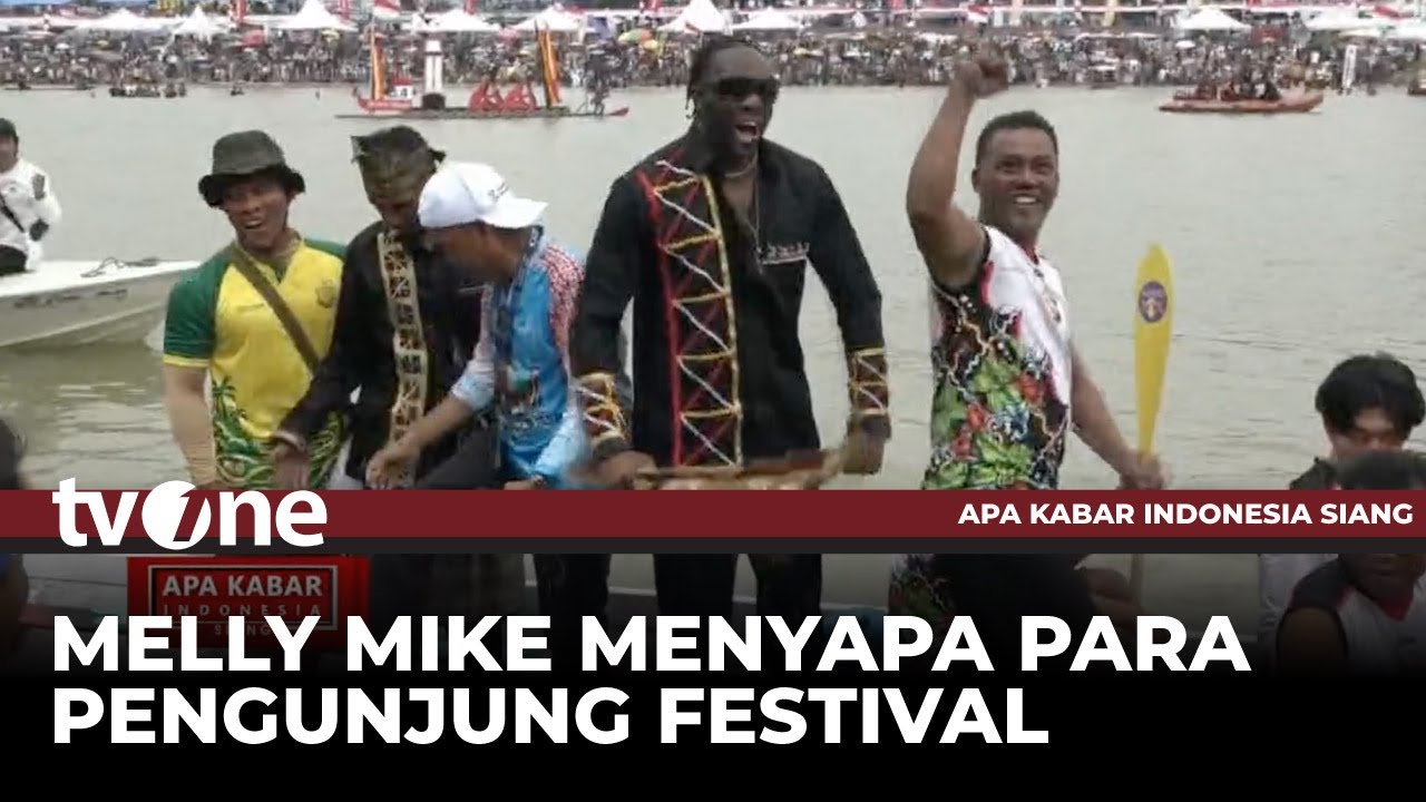 Rapper Melly Mike Ramaikan Festival Pacu Jalur di Riau | AKIS tvOne