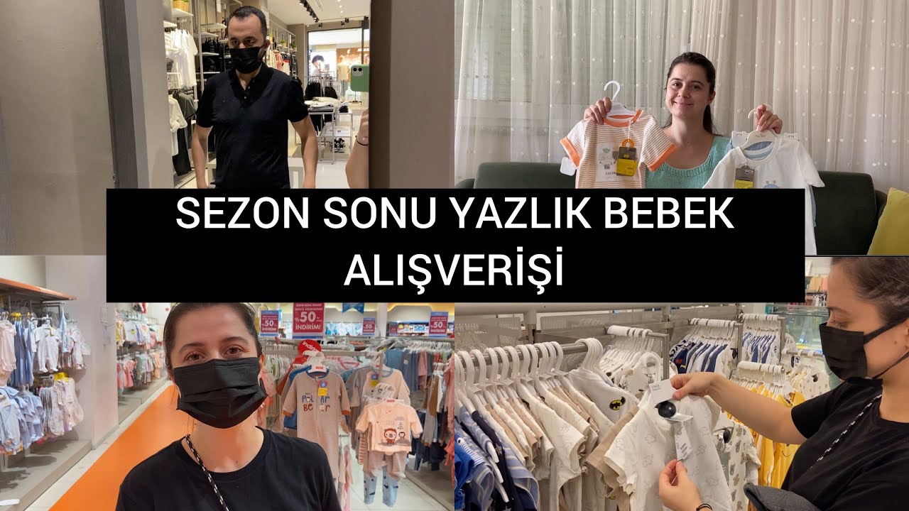 SEZON SONU YAZLIK BEBEK ALIŞVERİŞİ | HANGİ MAĞAZALARI GEZDİK | NELER ALDIK | AVM TURU