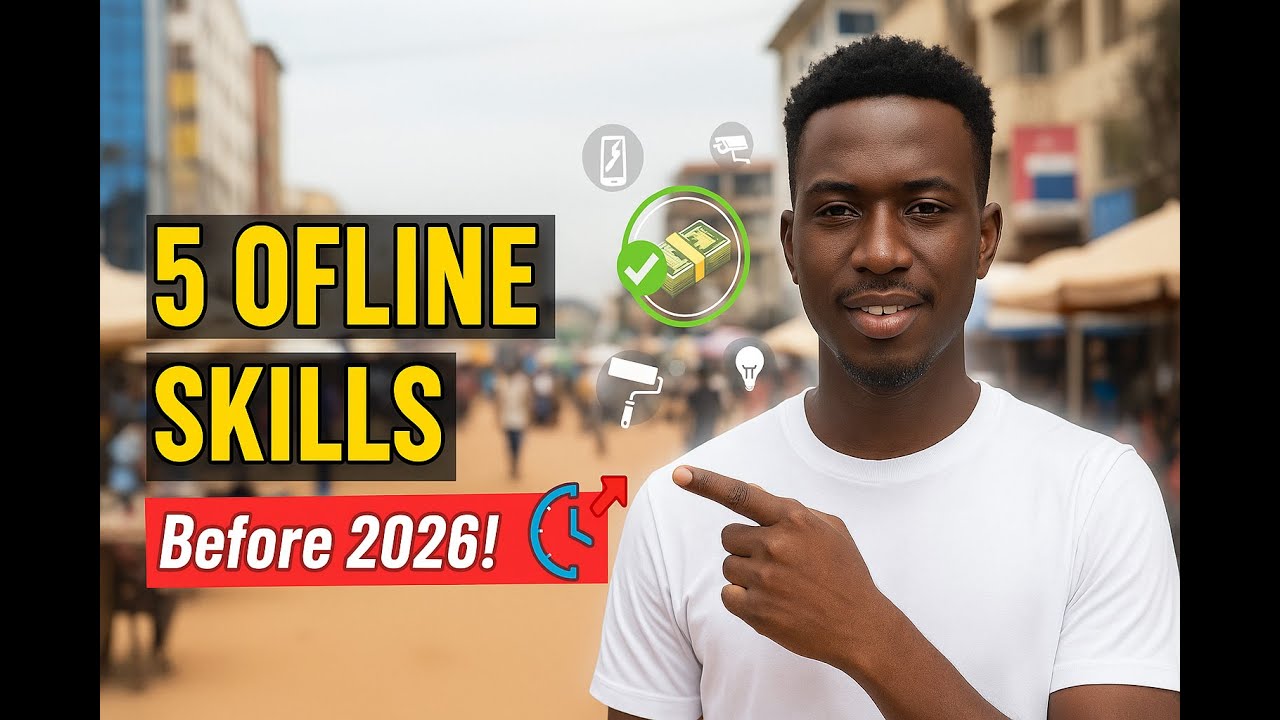 Top 5 highly DEMANDING SKILLS for beginners 2025 (make money online in Ghana free)