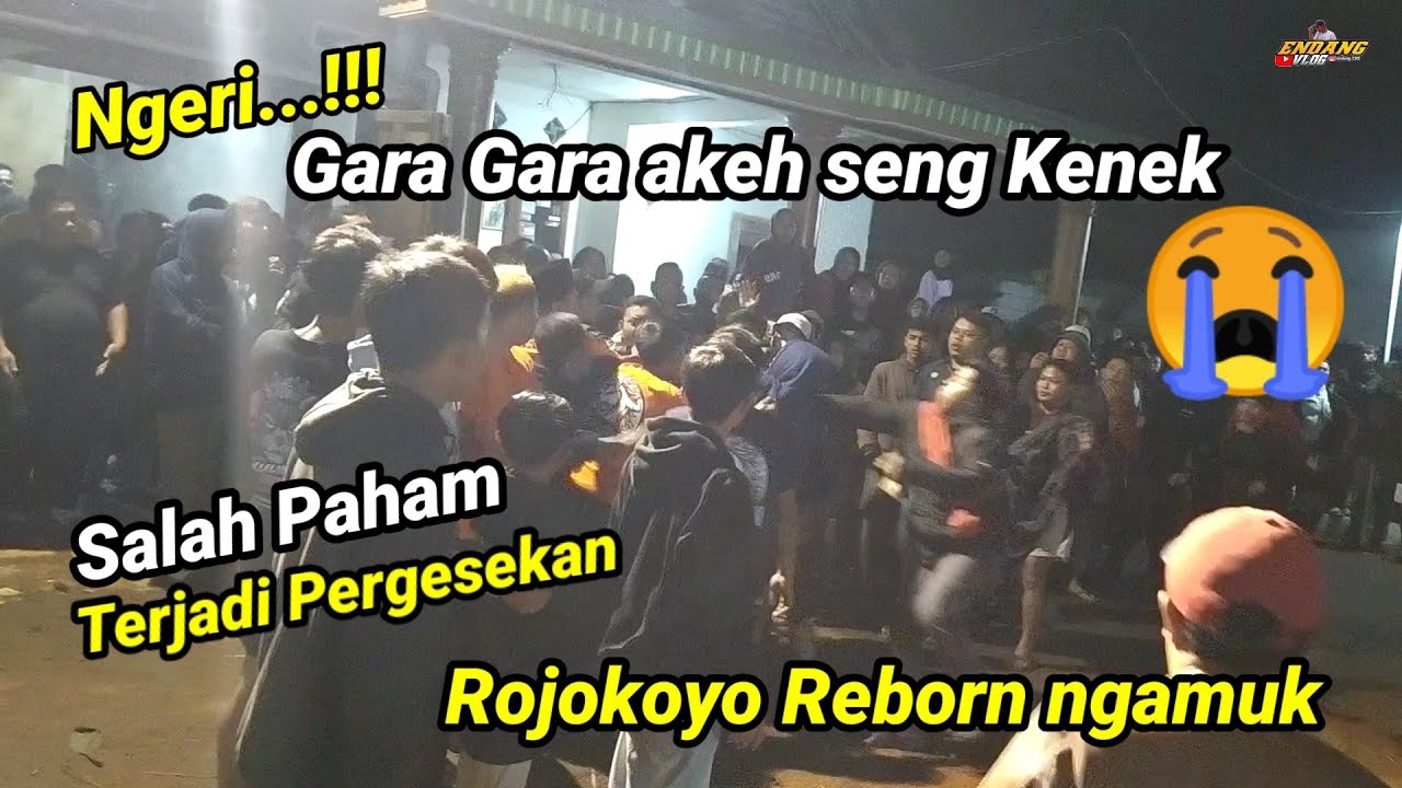 NGERI...!!!! Rojokoyo Reborn Terbaru ngamuk, full kalapan || live jabung gang 4