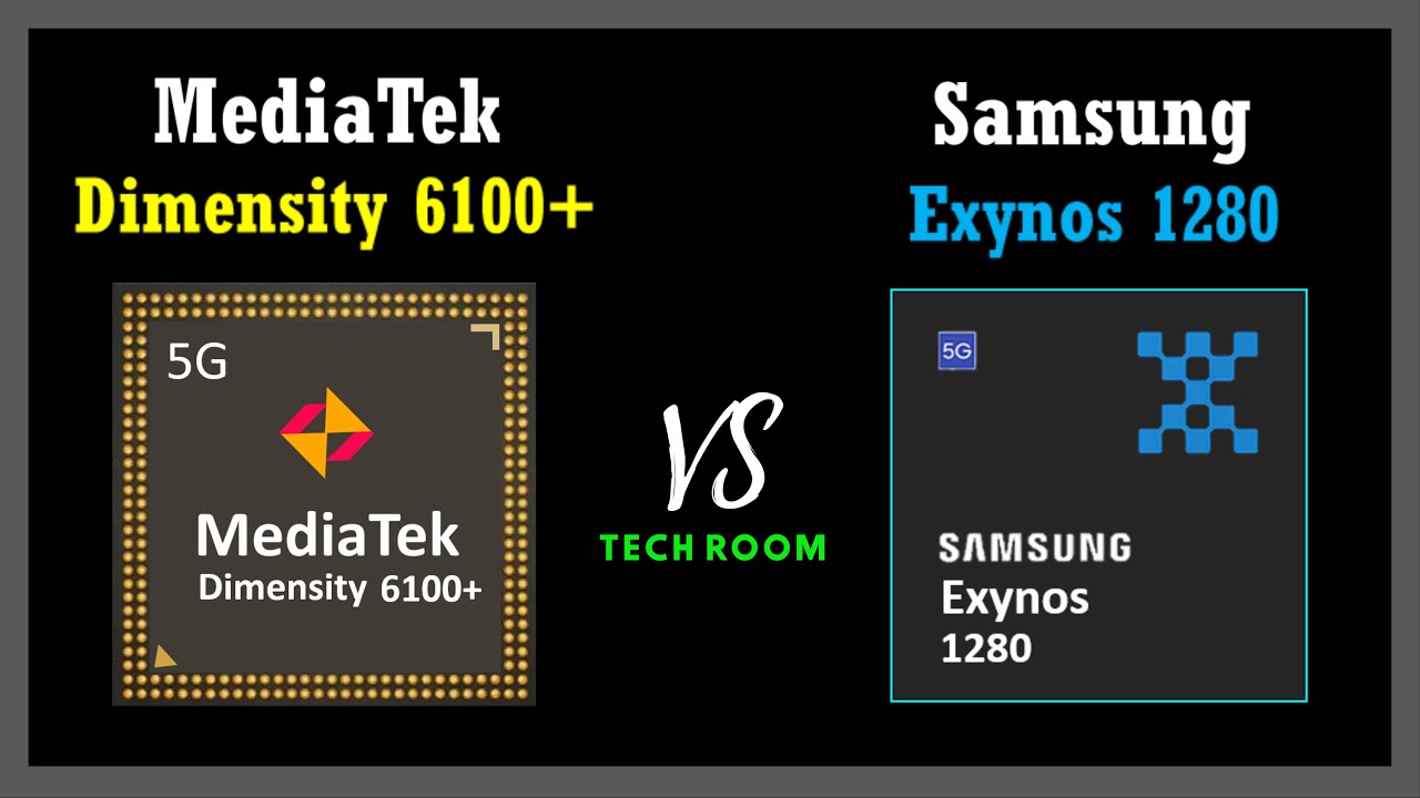 Dimensity 6100+ VS Exynos 1280 | Which is best?⚡| Exynos 1280 Vs Dimensity 6100+