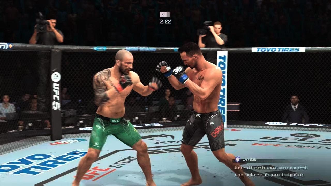 EA SPORTS UFC 5 Goofy Knockdown Animation