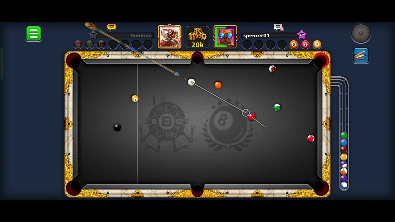 8 ball pool kis kis ko pasand hai? Skill game 