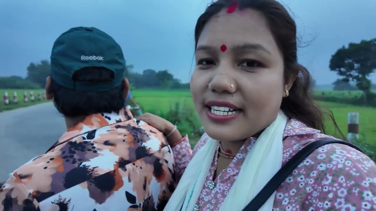 বরের সাথে ঘুরে বেড়ানোর অনেক সুন্দর একটি দিন। Village Tour Vlog। Sagarekha Lifestyle