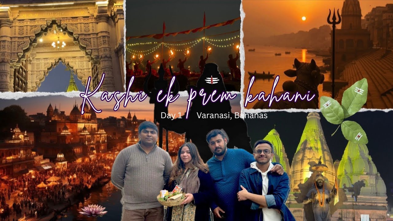 Day1 in Kashi✨🔱🪬🙏🕉️ || Train 🚂 miss hone se bach gayi🥹🙏  #travel #vlog ( Part 1 )
