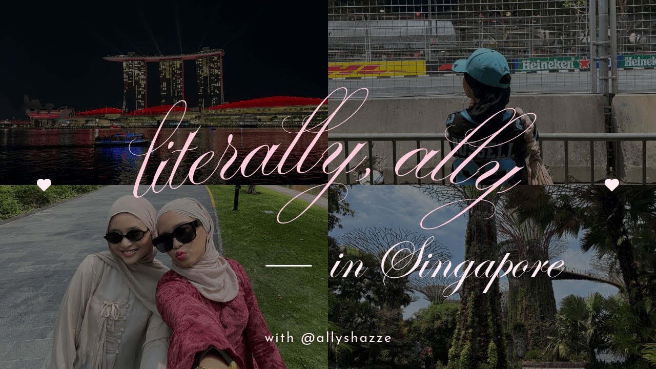 ♡ literally, ally in Singapore | F1 Grand Prix, Racing, City Life, Vacation Diaries