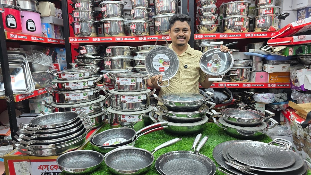 হানিকম্ব জার্মানি হ্যান্ডিক্রাফটের ক্যাসোরল,তাওয়া, সেলোপ্যান,মাল্টিপ্যান,ফ্রাইপ্যান,কড়াইয়ের দাম।