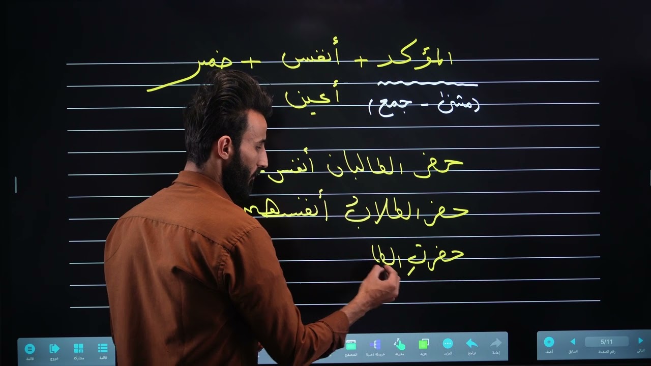 المحاضرة الرابعة من أسلوب التوكيد ( التوكيد المعنوي _ نفس و عين) 