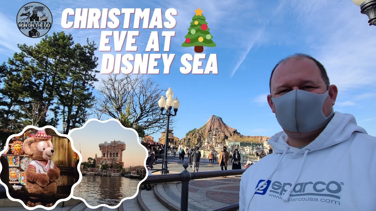 CELEBRATING CHRISTMAS EVE AT TOKYO DISNEY SEA JAPAN 2021