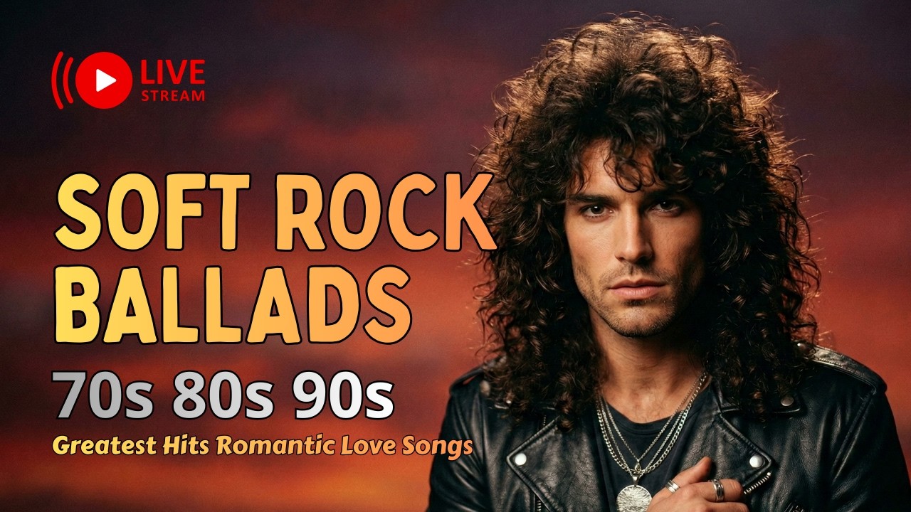 Best Soft Rock Ballads of the 70s, 80s & 90s | Romantic Love Songs [ Feb 28 2026 ]