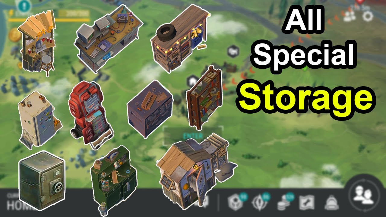 All Special Storage / Last Day on Earth / Total 30,495 Item can fit in These / #LDOE #lastdayonearth