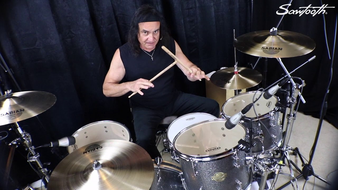 Sawtooth Behind the Kit w Vinny Appice | Rough Triplets Lesson